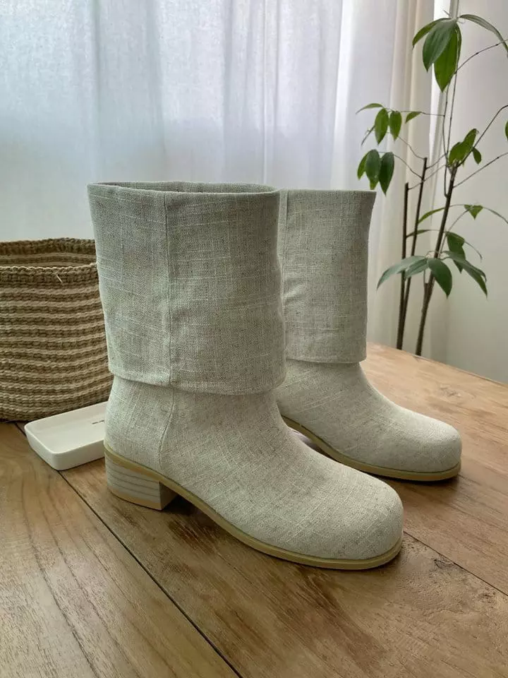 Golden Shoe - Korean Women Fashion - #momslook - fa1340 Boots - 3
