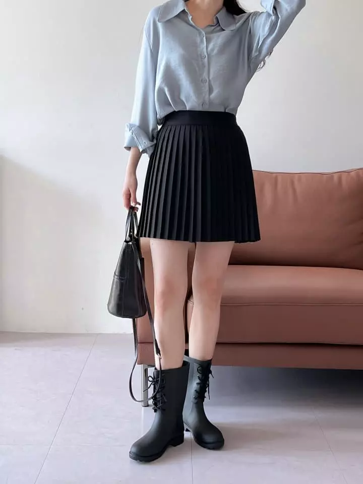 Golden Shoe - Korean Women Fashion - #pursuepretty - d731 Boots - 5