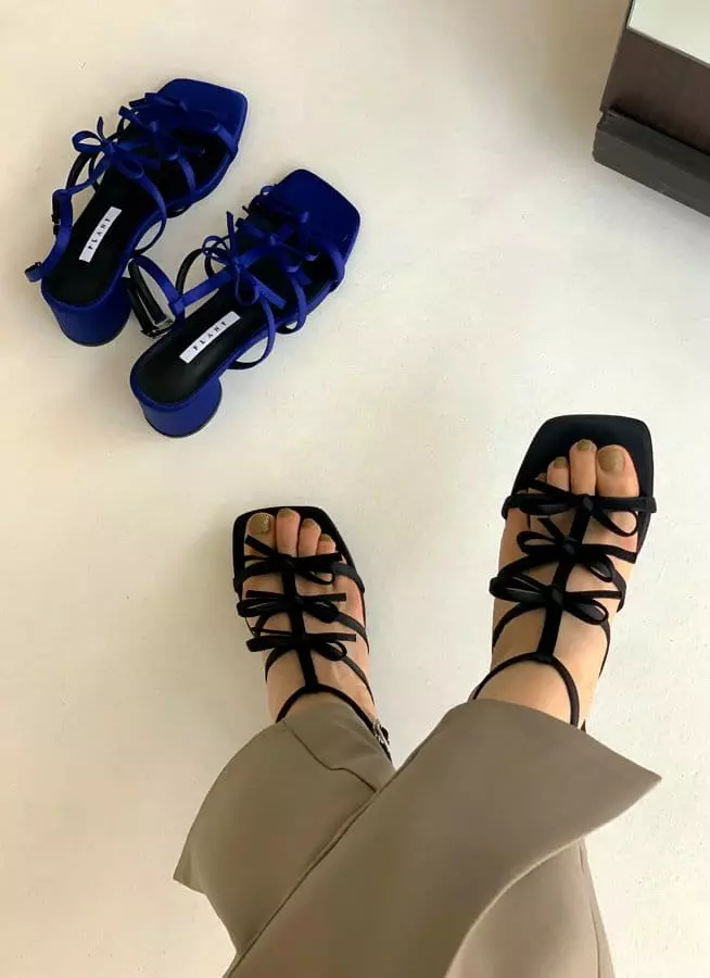 Golden Shoe - Korean Women Fashion - #pursuepretty - p0047 Sandals - 3