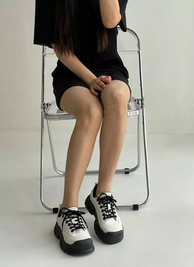 Golden Shoe - Korean Women Fashion - #pursuepretty - p5007 sneakers Sneakers - 2