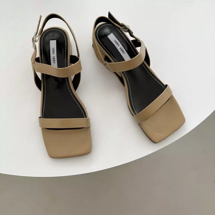 Golden Shoe - Korean Women Fashion - #restrostyle - ve3322 Sandals - 3