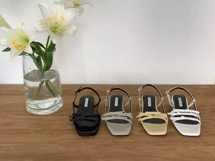 Golden Shoe - Korean Women Fashion - #pursuepretty - th2731 Sandals - 4
