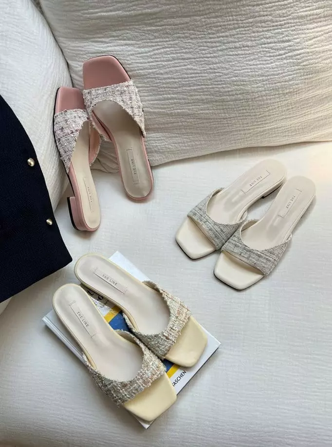 Golden Shoe - Korean Women Fashion - #restrostyle - th2736 Slippers - 8