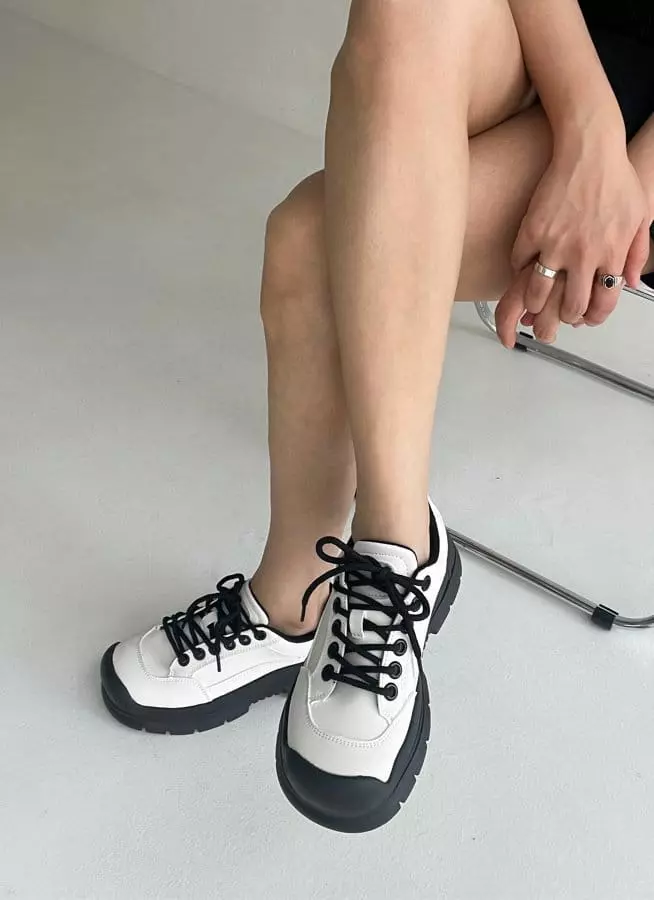 Golden Shoe - Korean Women Fashion - #restrostyle - p5007 sneakers Sneakers - 3