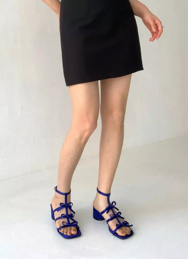 Golden Shoe - Korean Women Fashion - #romanticstyle - p0047 Sandals - 5
