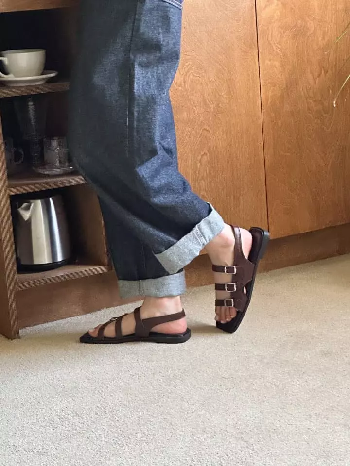 Golden Shoe - Korean Women Fashion - #shopsmall - mt1513 Sandals - 3