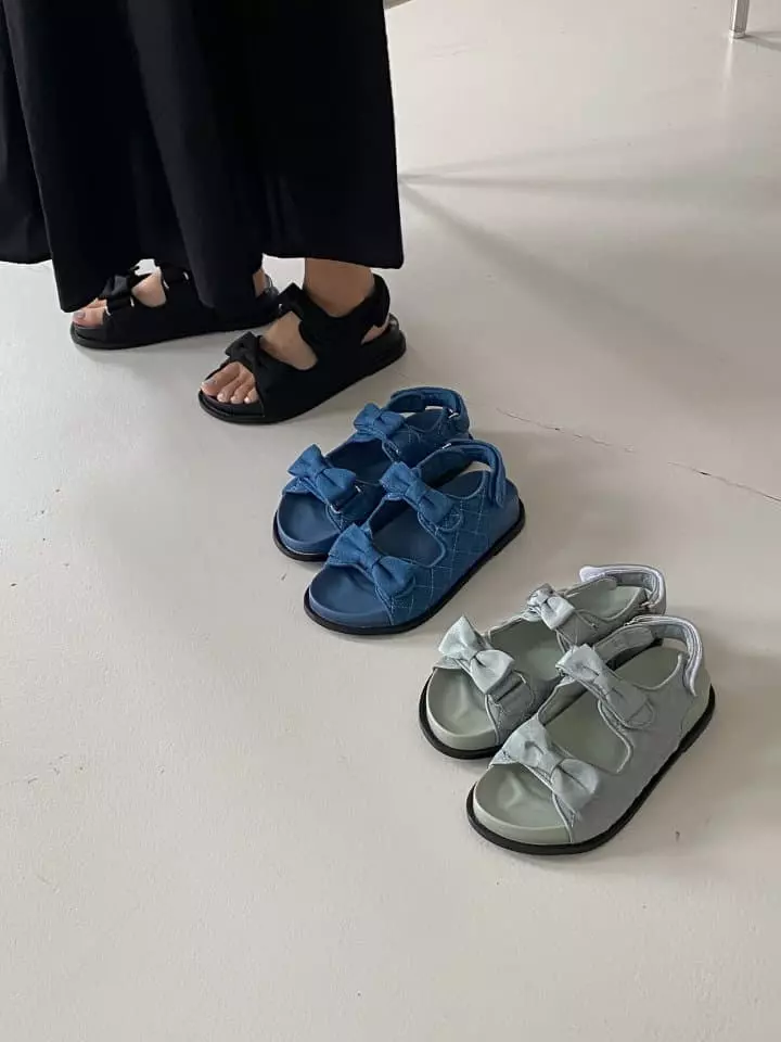 Golden Shoe - Korean Women Fashion - #shopsmall - mt1514 Sandals - 2