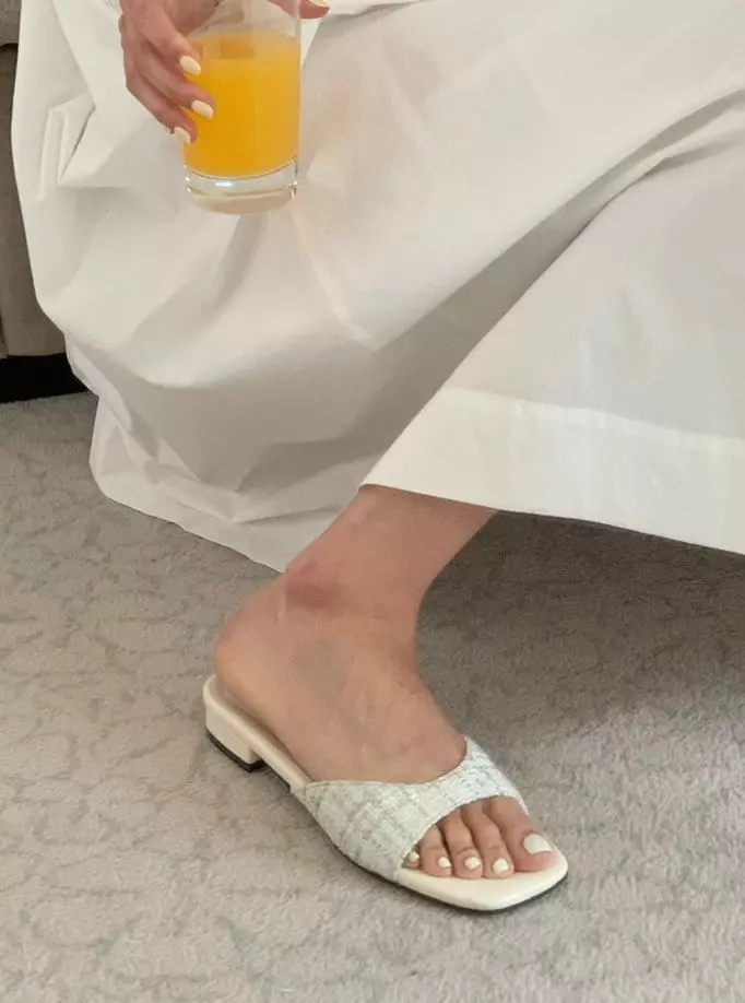 Golden Shoe - Korean Women Fashion - #shopsmall - th2736 Slippers - 10