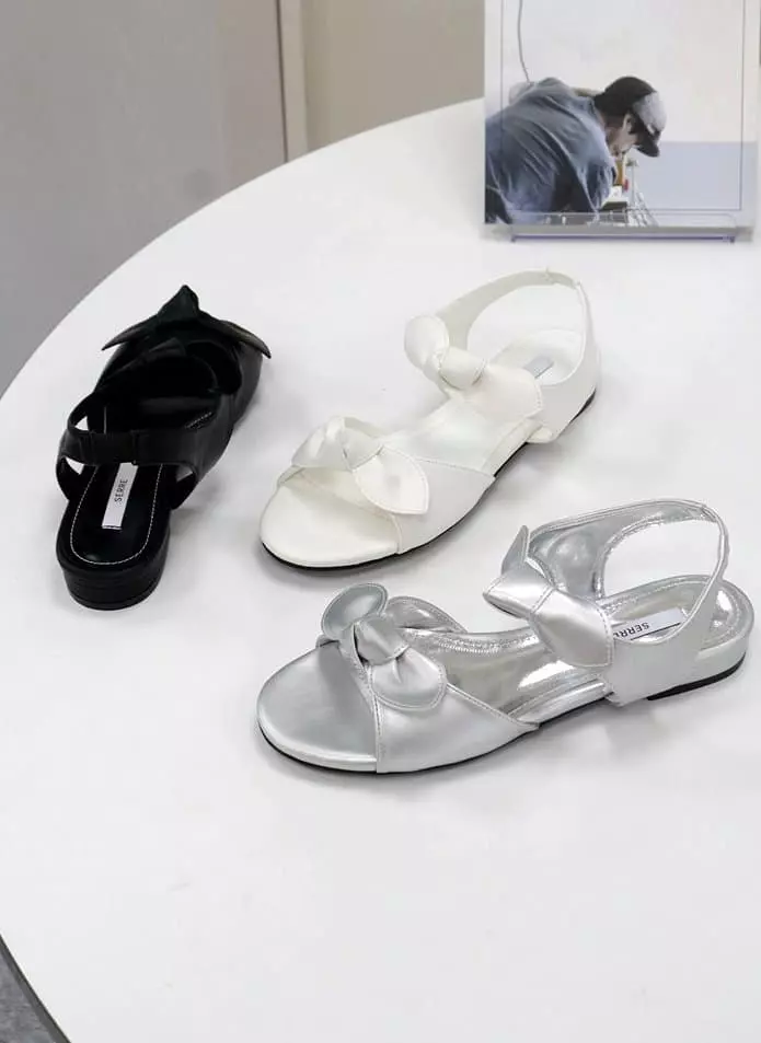 Golden Shoe - Korean Women Fashion - #thatsdarling - se1884 Sandals