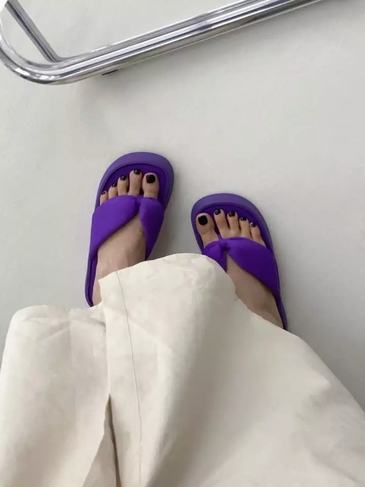 Golden Shoe - Korean Women Fashion - #thatsdarling - im010 Slippers - 3