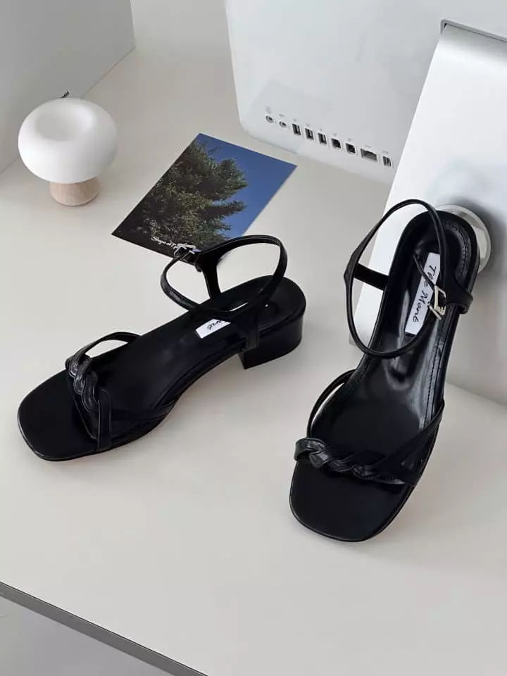Golden Shoe - Korean Women Fashion - #thelittlethings - mt1515 Sandals - 3