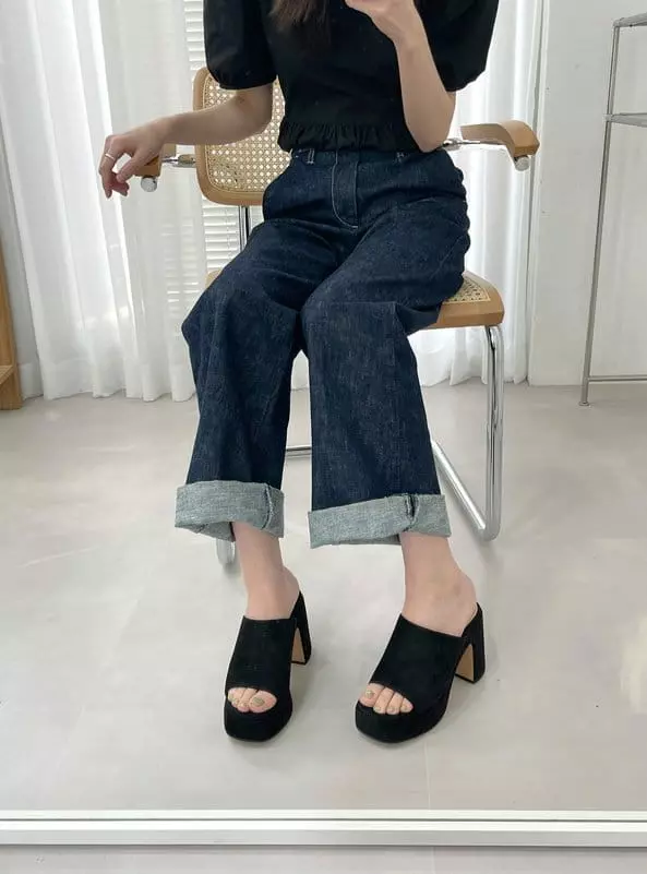 Golden Shoe - Korean Women Fashion - #thelittlethings - ka1988 Slippers