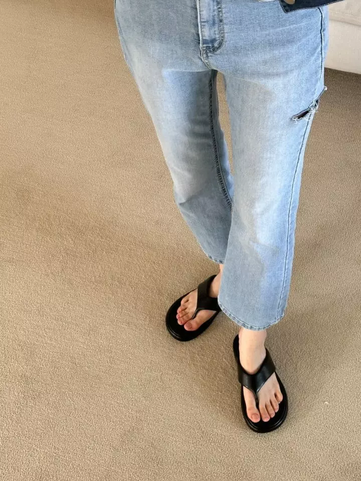 Golden Shoe - Korean Women Fashion - #thelittlethings - ji3252 Slippers - 3