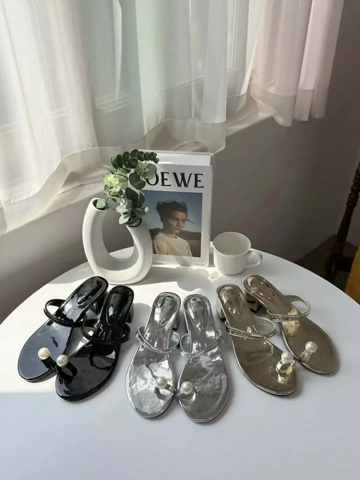Golden Shoe - Korean Women Fashion - #vintageinspired - bl7120 Slippers - 4