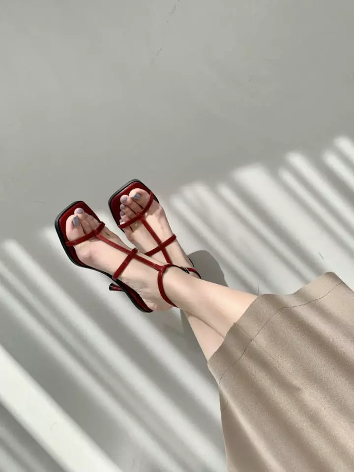 Golden Shoe - Korean Women Fashion - #womensfashion - TN1055  Sandals