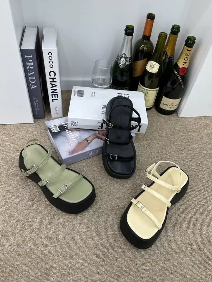 Golden Shoe - Korean Women Fashion - #womensfashion - sty554 Sandals