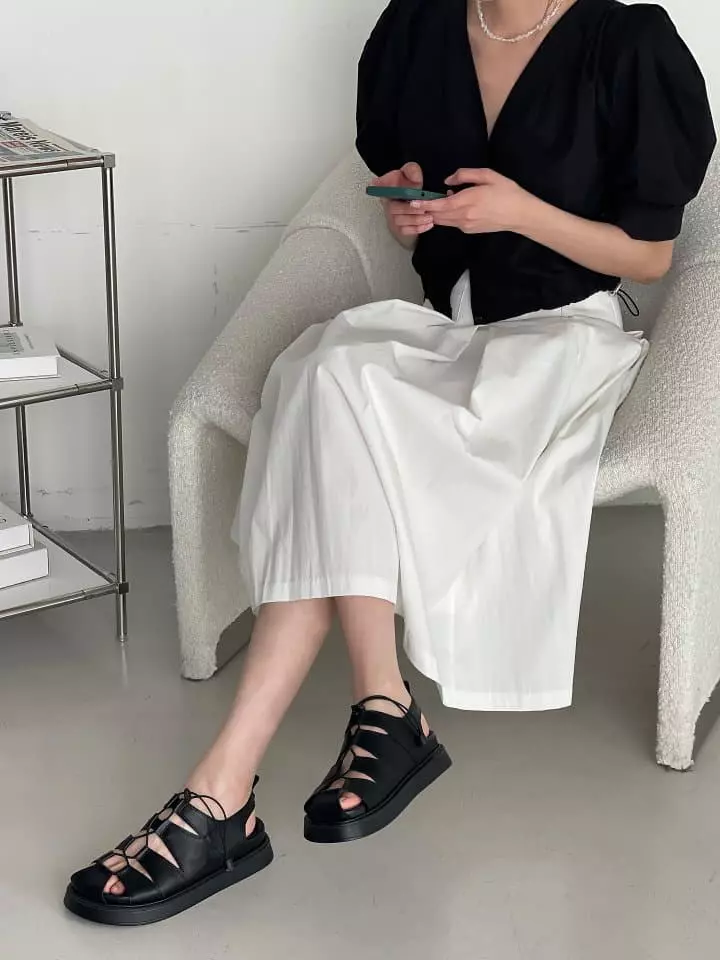 Golden Shoe - Korean Women Fashion - #womensfashion - L9200 Sandals