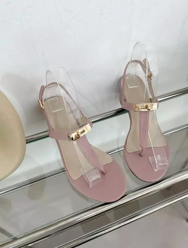 Golden Shoe - Korean Women Fashion - #momslook - bu2152  Sandals - 4