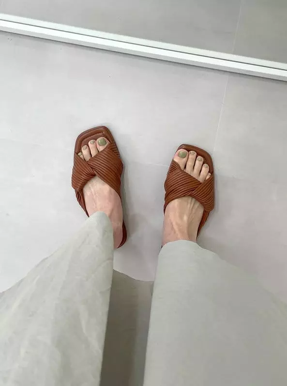 Golden Shoe - Korean Women Fashion - #womensfashion - bu2153 Slippers - 2