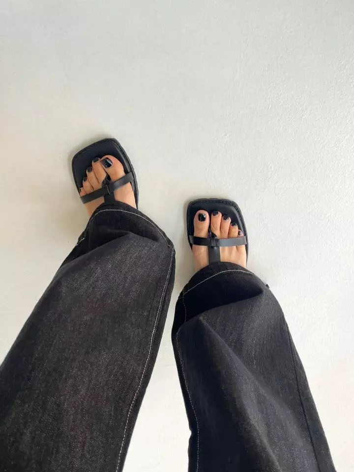 Golden Shoe - Korean Women Fashion - #womensfashion - p0037 Sandals - 2