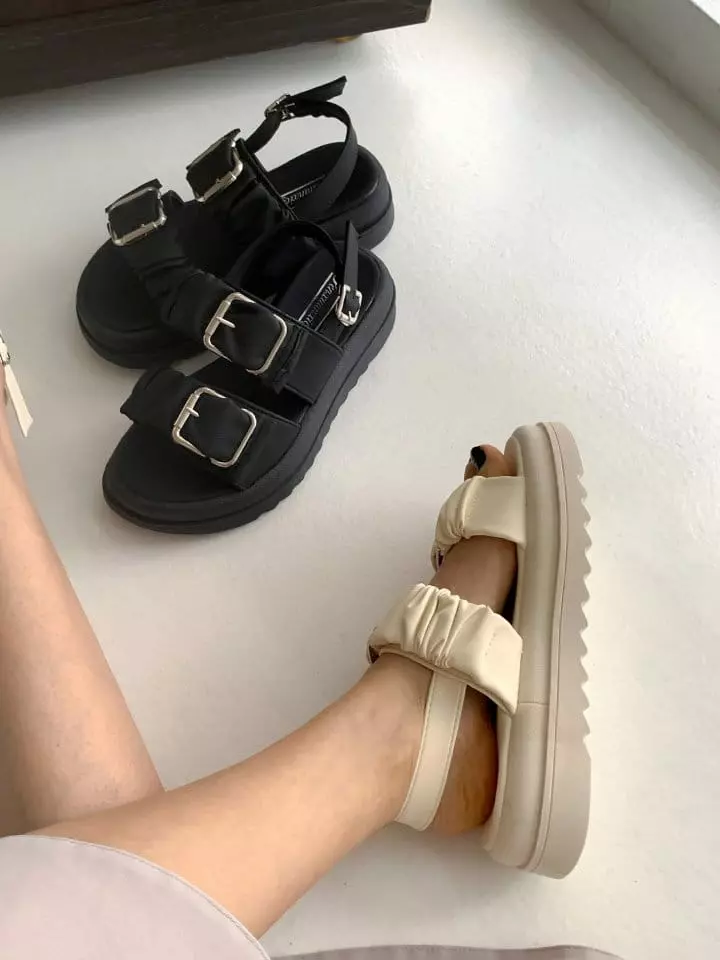 Golden Shoe - Korean Women Fashion - #womensfashion - p5188 Sandals - 3