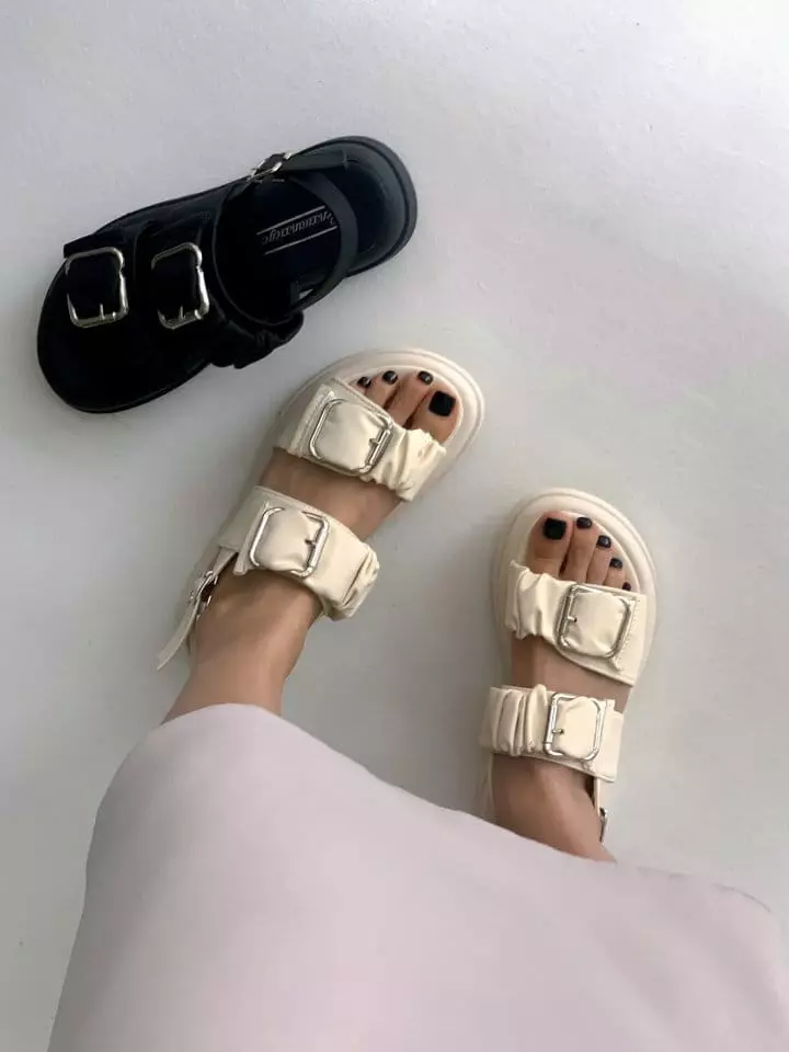 Golden Shoe - Korean Women Fashion - #womensfashion - p5188 Sandals - 5