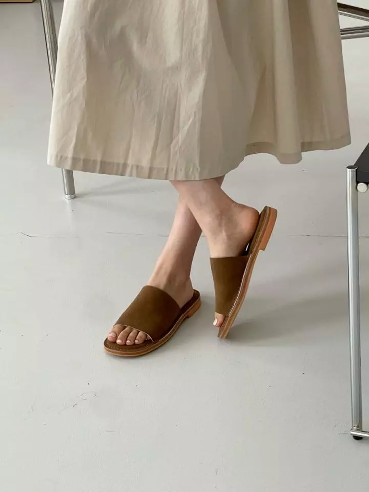 Golden Shoe - Korean Women Fashion - #momslook - ra263 Slippers - 4