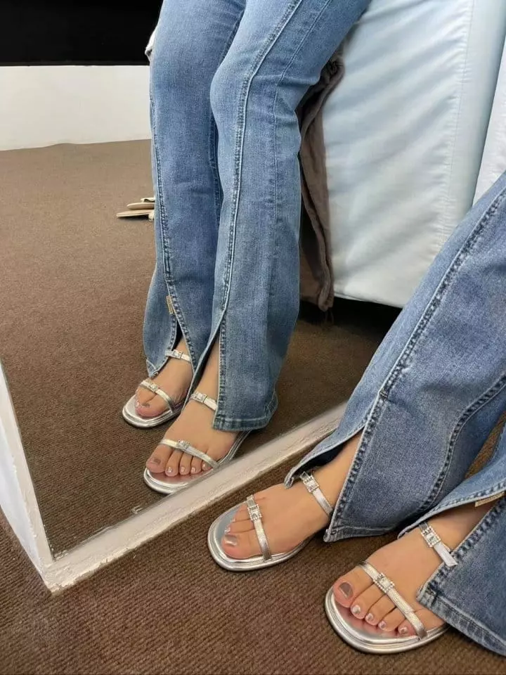 Golden Shoe - Korean Women Fashion - #womensfashion - u8261 Slippers - 7