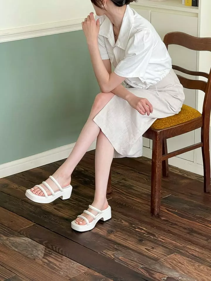 Golden Shoe - Korean Women Fashion - #womensfashion - mt1516 Slippers