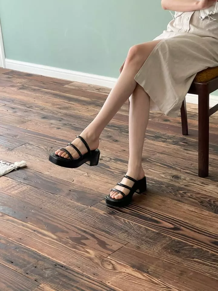 Golden Shoe - Korean Women Fashion - #womensfashion - mt1516 Slippers - 3