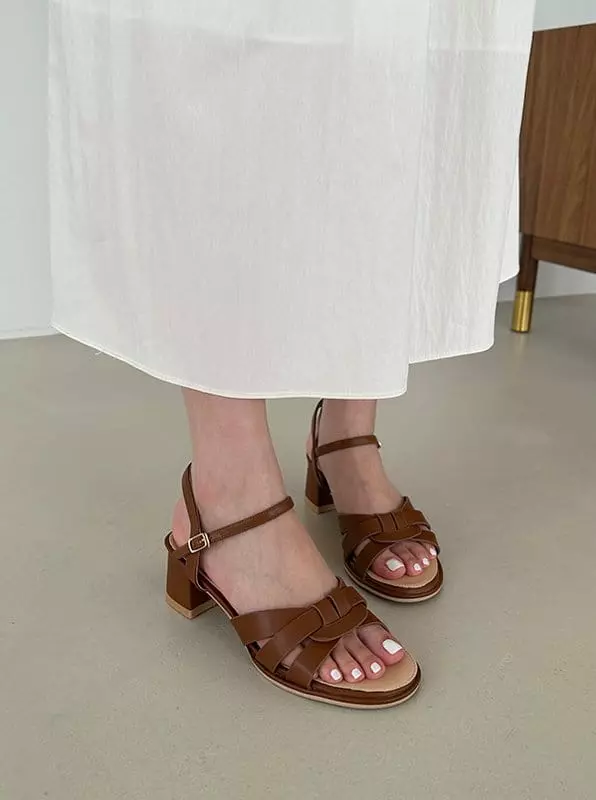 Golden Shoe - Korean Women Fashion - #momslook - min5801 Sandals - 4