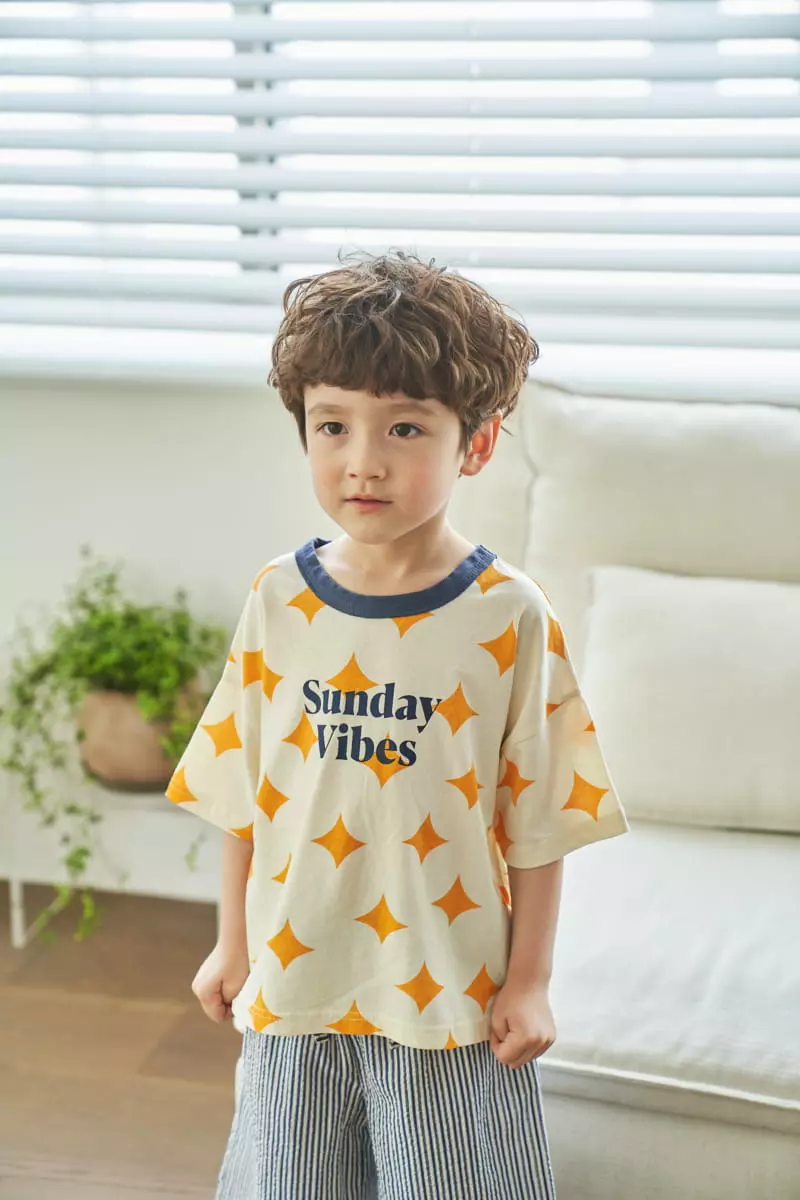 Green Tomato - Korean Children Fashion - #childrensboutique - Sunday Tee - 6