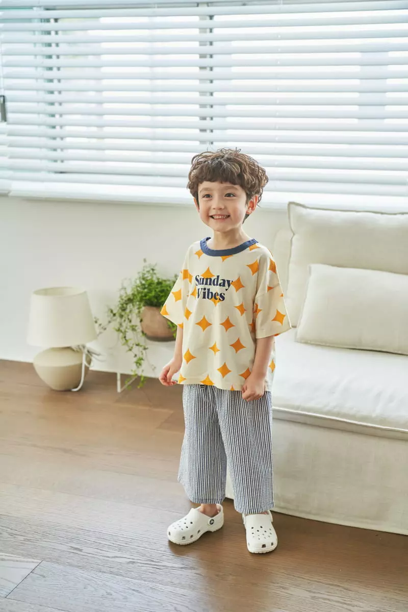 Green Tomato - Korean Children Fashion - #designkidswear - Sunday Tee - 7
