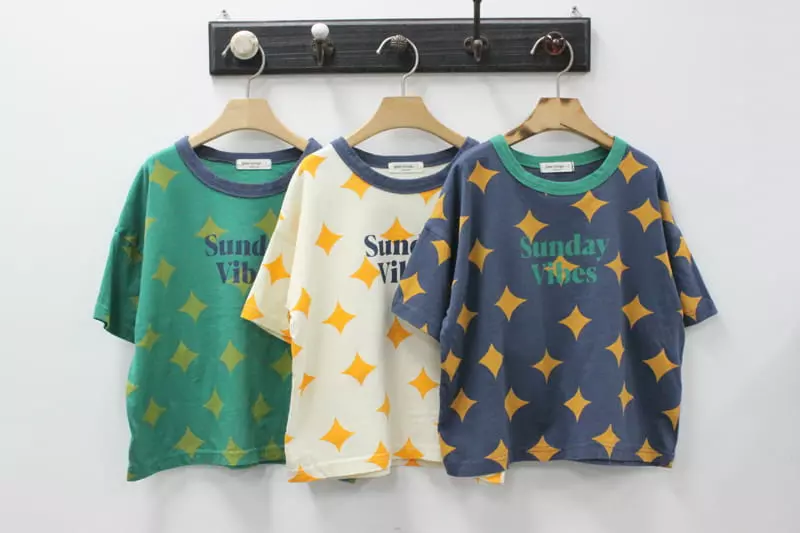 Green Tomato - Korean Children Fashion - #kidzfashiontrend - Sunday Tee - 12