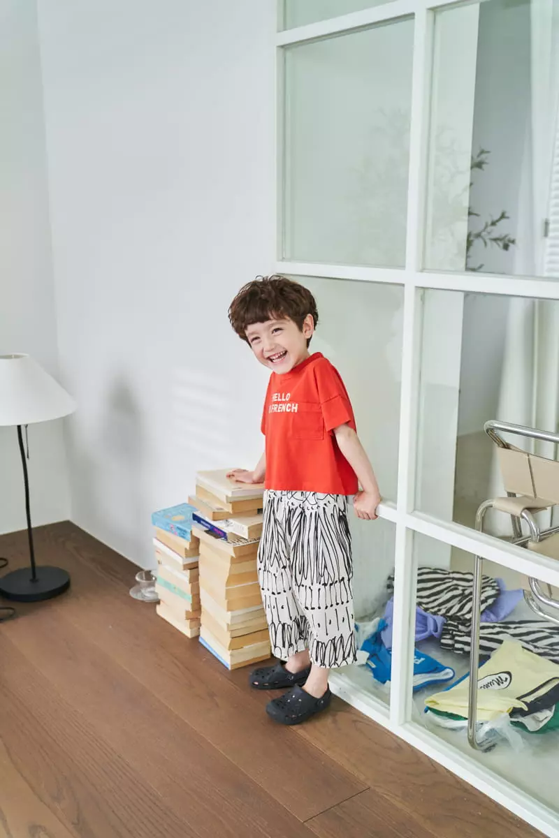 Green Tomato - Korean Children Fashion - #littlefashionista - Hello Tee - 2