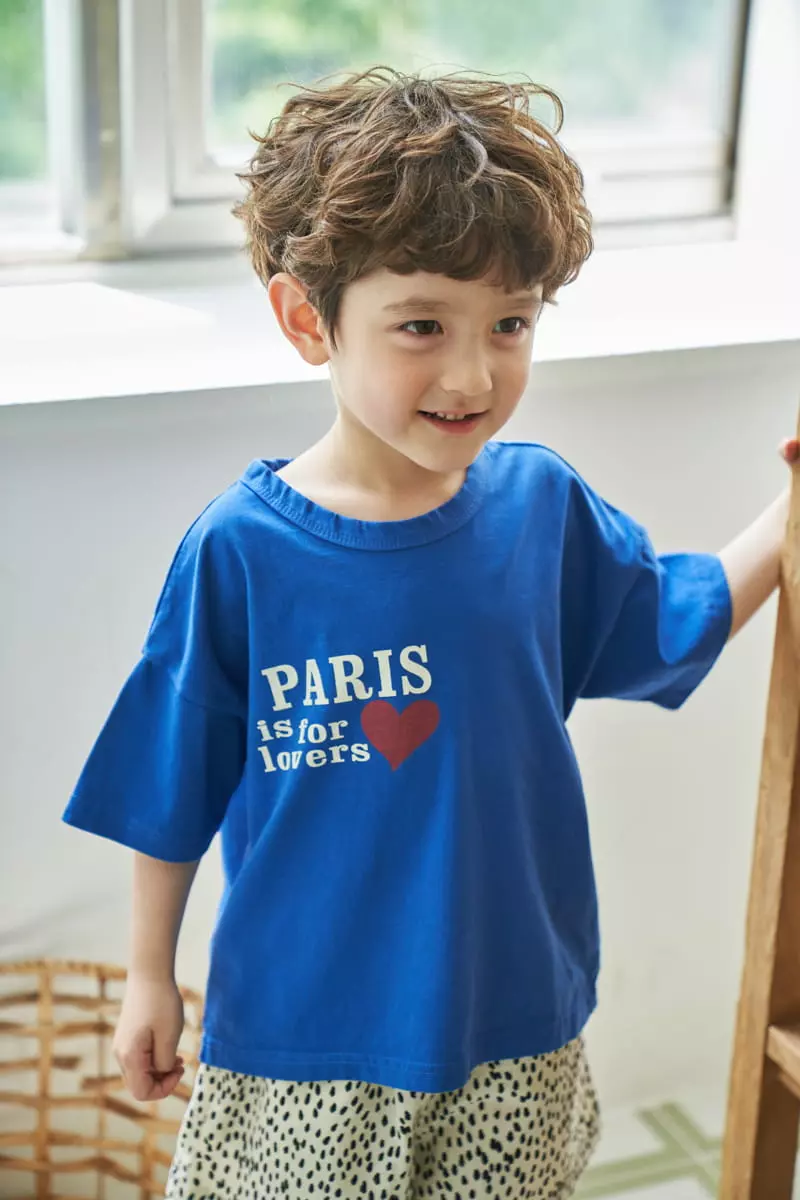 Green Tomato - Korean Children Fashion - #minifashionista - Paris Tee