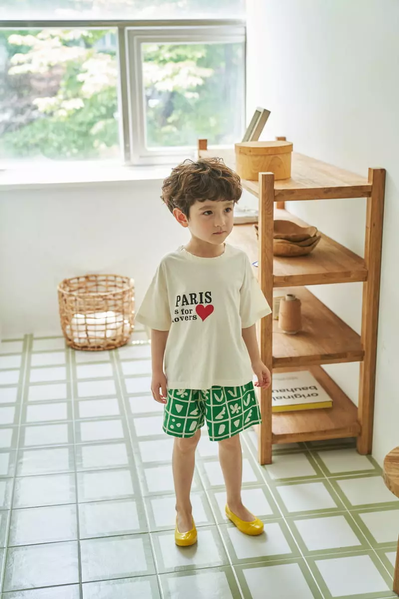 Green Tomato - Korean Children Fashion - #prettylittlegirls - Paris Tee - 2