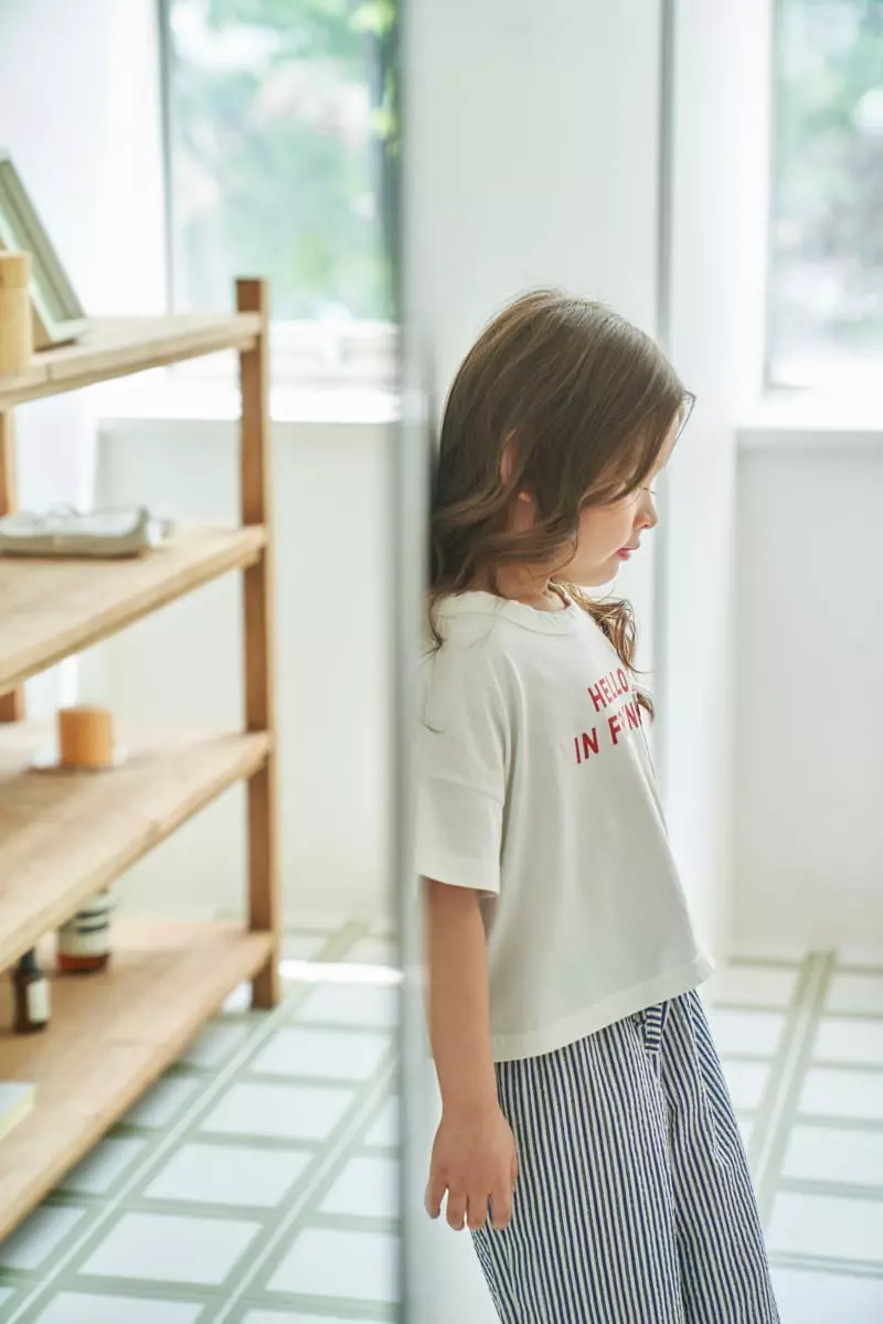 Green Tomato - Korean Children Fashion - #todddlerfashion - Hello Tee - 6