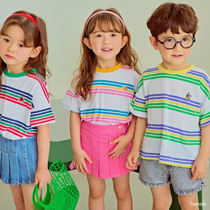 Hanab - Korean Children Fashion - #fashionkids - Fruit PatchTee - 2