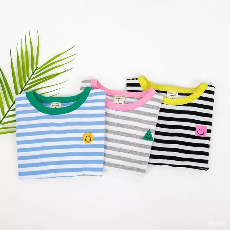 Hanab - Korean Children Fashion - #fashionkids - Cool Stripes Tee - 6