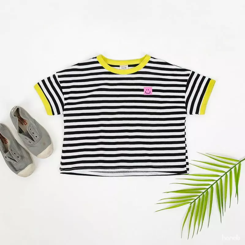Hanab - Korean Children Fashion - #kidsstore - Cool Stripes Tee - 8