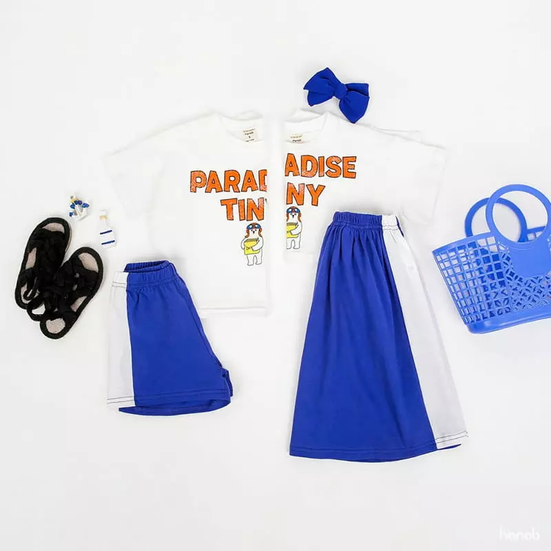 Hanab - Korean Children Fashion - #kidzfashiontrend - Paradise Top Bottom Set - 10