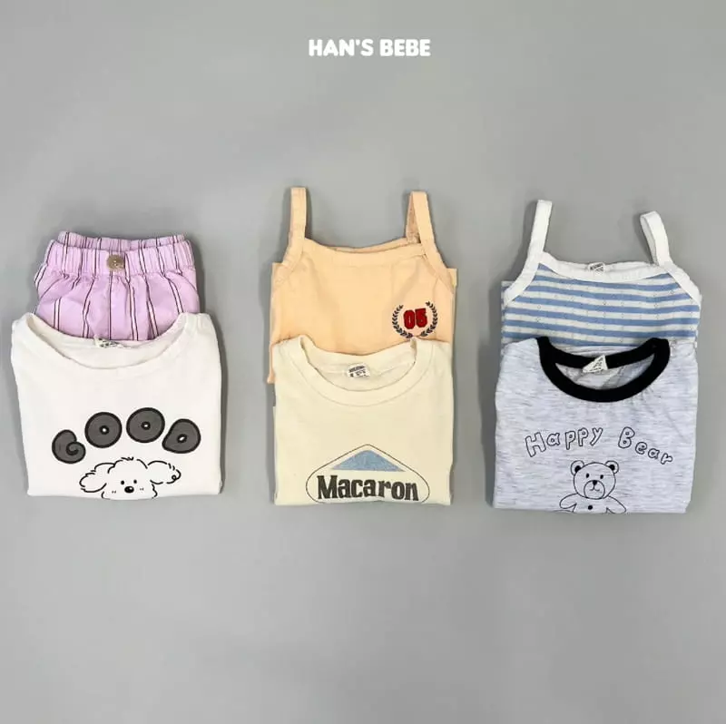 Han's - Korean Baby Fashion - #onlinebabyboutique - Bebe World Sleeveless - 11