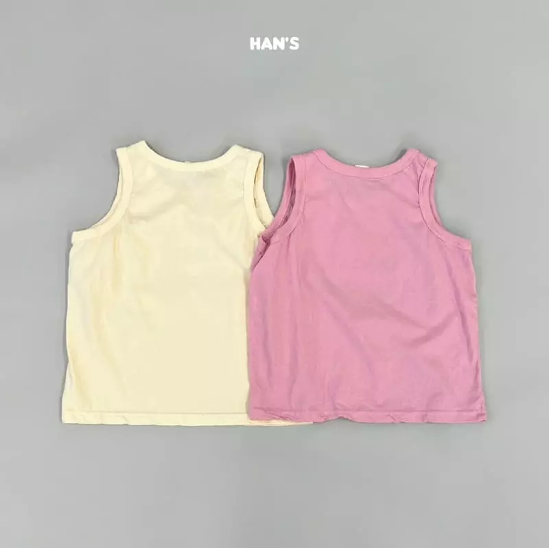 Han's - Korean Children Fashion - #todddlerfashion - Cherry Sleeveless - 12