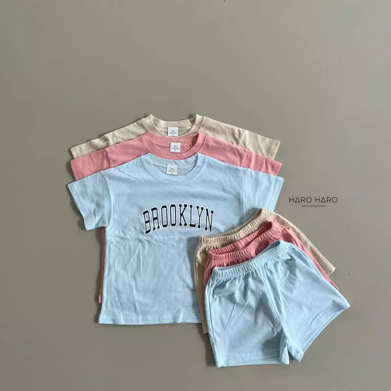 Haro Haro - Korean Children Fashion - #childofig - Brooklyn Top Bottom Set