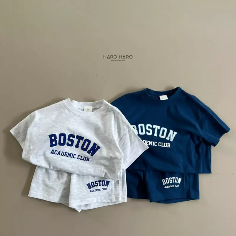Haro Haro - Korean Children Fashion - #littlefashionista - Bostopn Top Bottom Set - 9