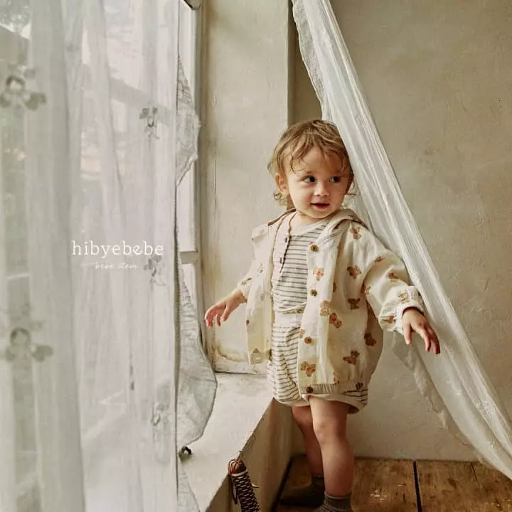 Hi Byebebe - Korean Baby Fashion - #babyboutique - Dori Dori Hoody Jumper - 5