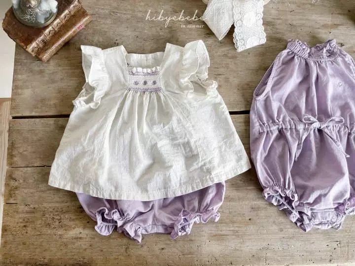 Hi Byebebe - Korean Baby Fashion - #babyfashion - Flower Frill Bodysuit - 6