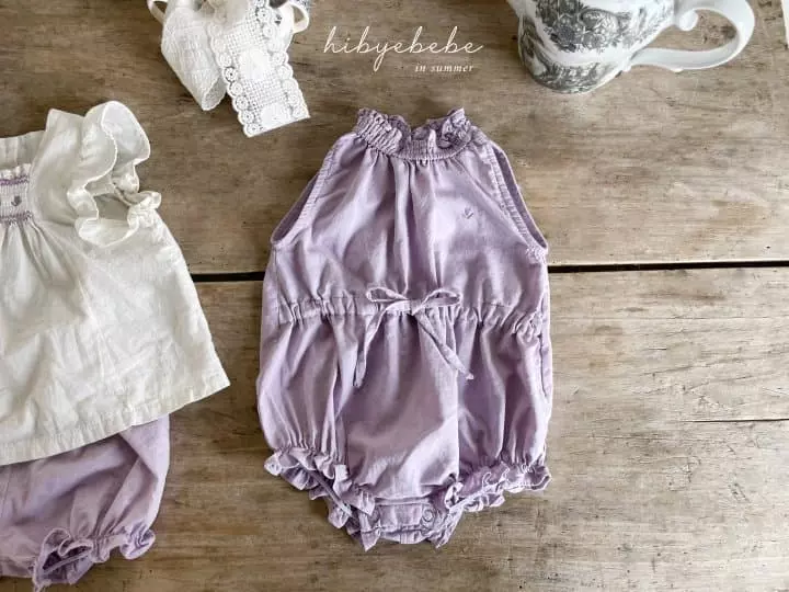 Hi Byebebe - Korean Baby Fashion - #babyfever - Flower Frill Bodysuit - 7