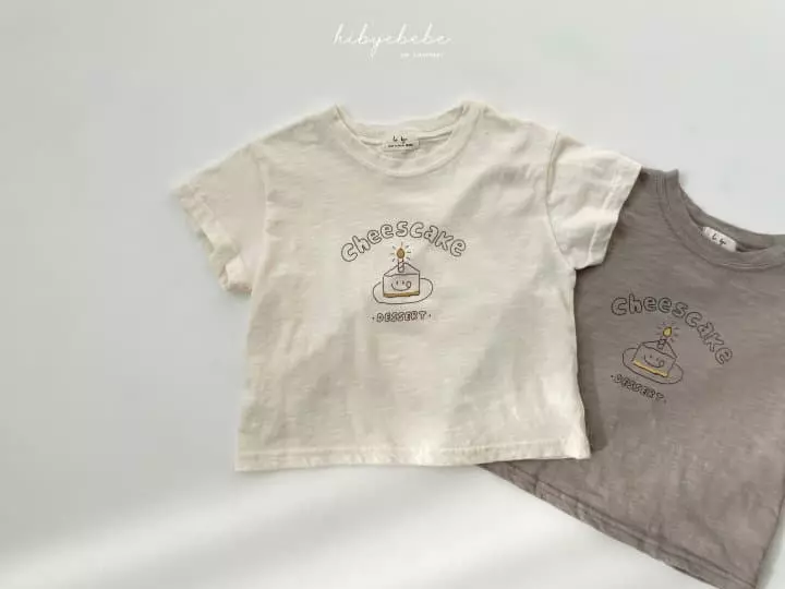 Hi Byebebe - Korean Baby Fashion - #babyfever - Cheese Sluv Tee - 2